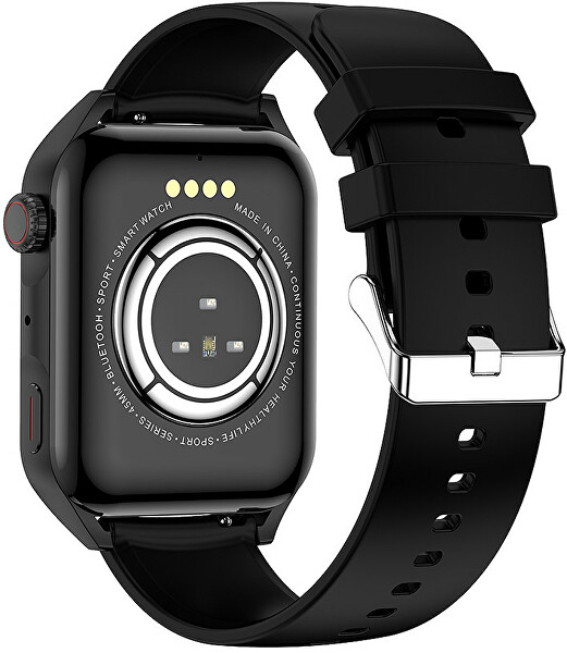AMOLED Smartwatch W280BKS - Black