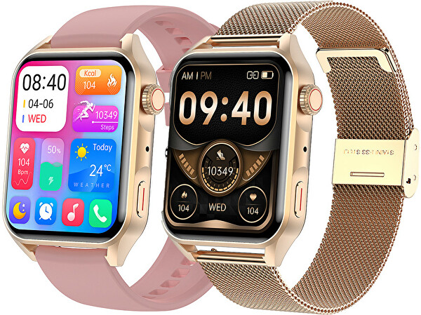 AMOLED Smartwatch W280PKS - Pink