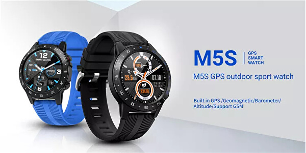 Smartwatch  W5BE GPS-el - Blue
