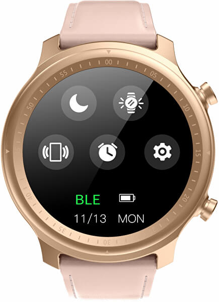 SLEVA III - Smartwatch W31PL - Pink Leather