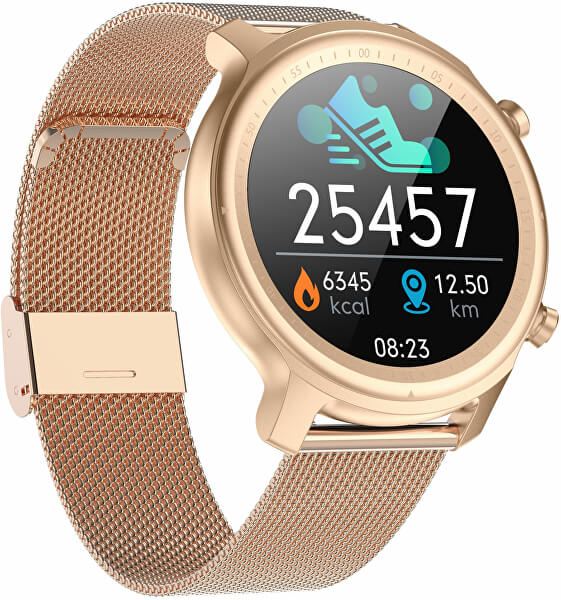 Smartwatch W27RG - Rose-Gold Stainless Steel