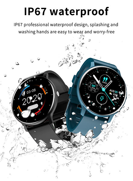 Smartwatch W02B - Black