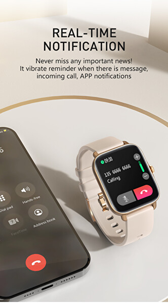 Smartwatch W20GT - Beige