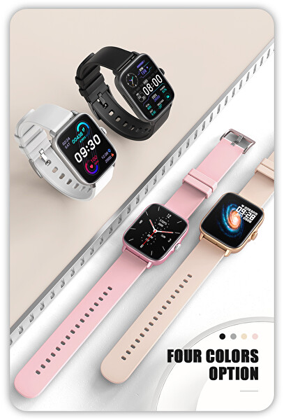 SLEVA - Smartwatch W20GT - Pink - SLEVA VI