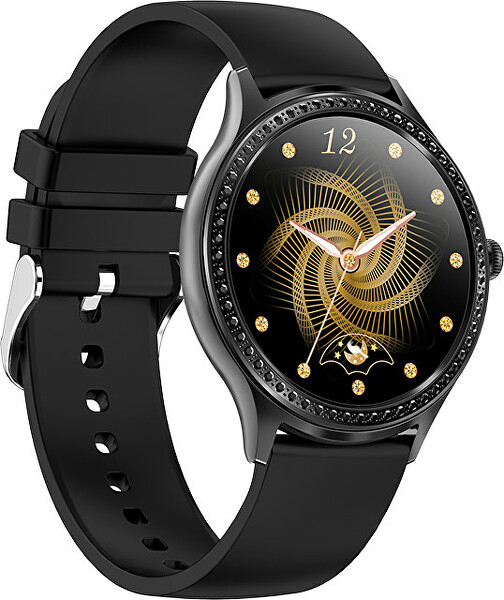 Smartwatch W35AK - Black Silicone