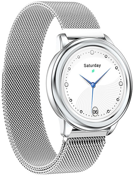 SLEVA - Smartwatch WDT88P - Silver