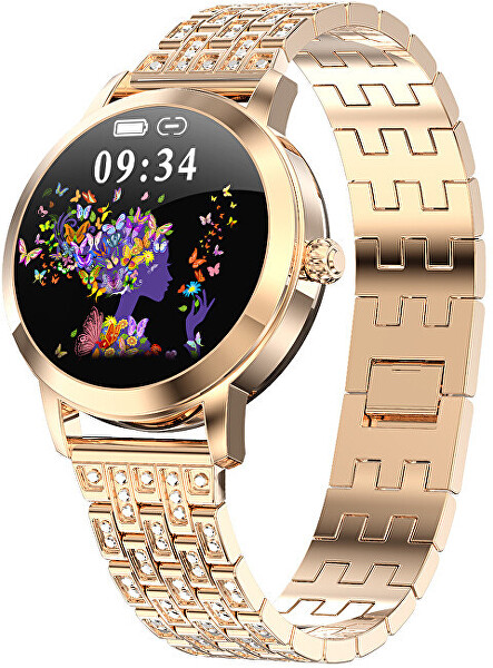 Smartwatch WO10DS - Diamond Rose Gold