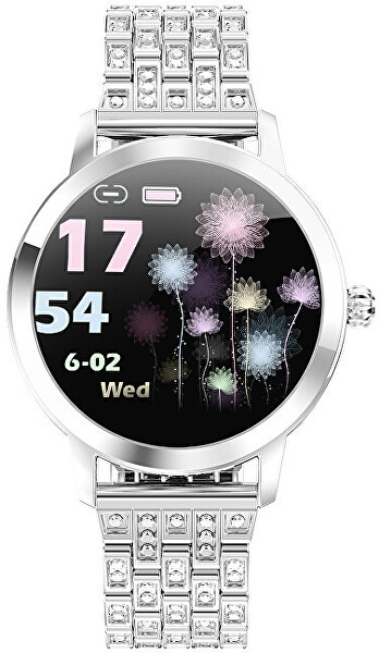 Smartwatch WO10DS - Diamond Silver
