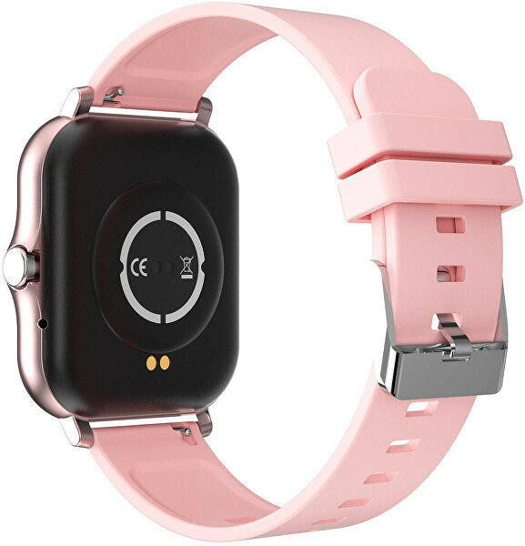 Smartwatch WO2GTG - Pink Silicone
