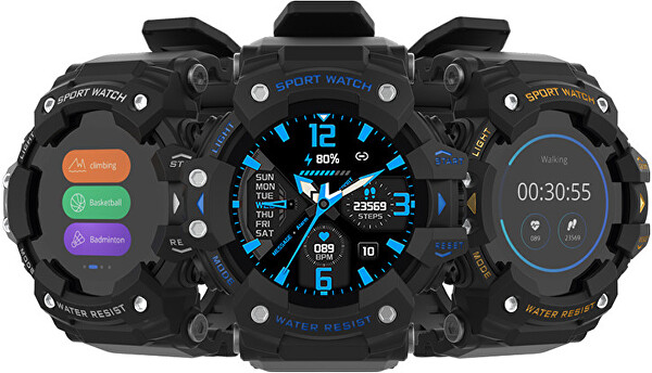 Smartwatch WO3CLB - Negru