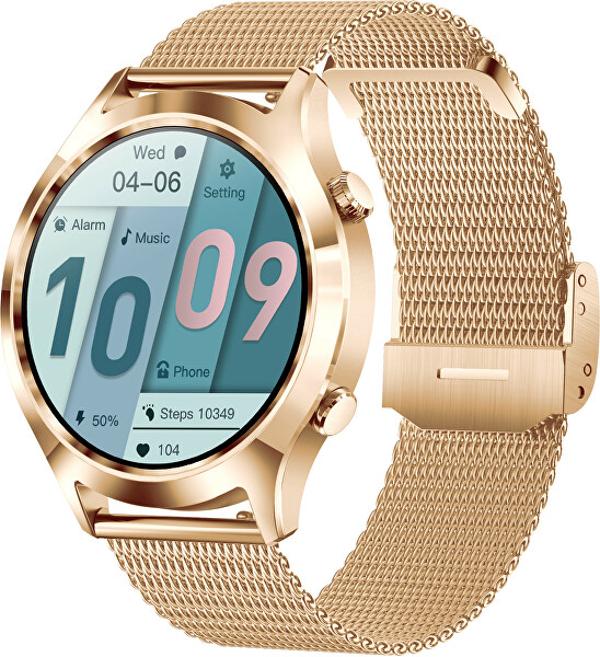 Smartwatch KM18 - Gold
