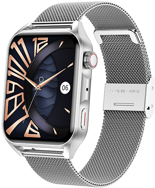 AMOLED Smartwatch W280SRM - Silver