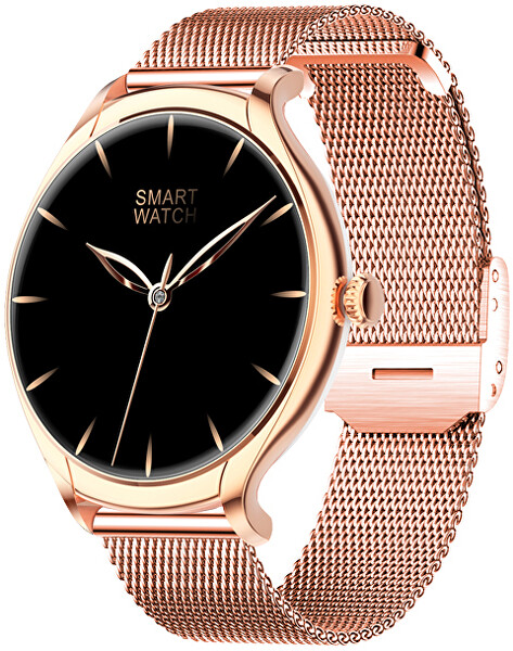 Smartwatch KM30 – Gold SET mit Ersatzarmband