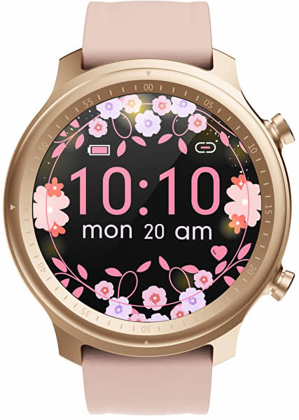 Smartwatch W33PS - Pink Silicone