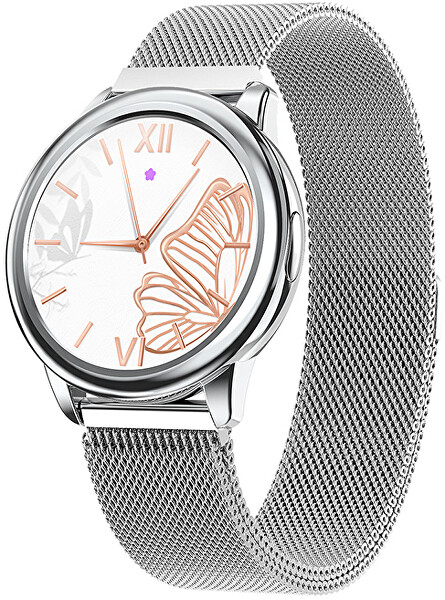 SLEVA - Smartwatch WDT88P - Silver