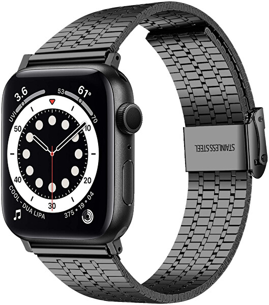 Cinturino a maglia milanese per Apple Watch 42/44/45/49 mm - Black