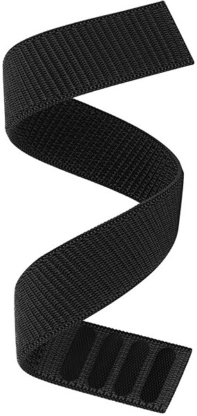 Nylonband Loop für Garmin Fenix 7S/6S/5S – 20 mm – Schwarz