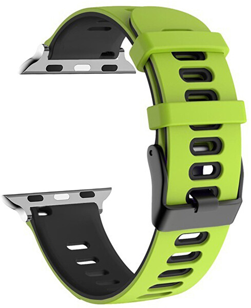 Silikonový řemínek pro Apple Watch - Lime Green 42/44/45/49 mm