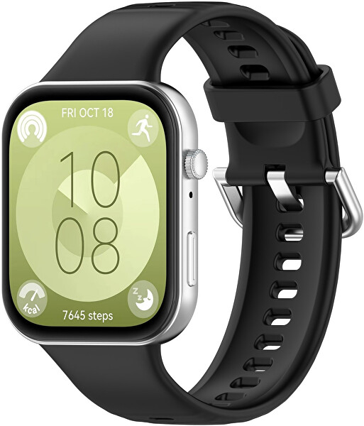 Silikonový řemínek pro Huawei Fit 3 - Black