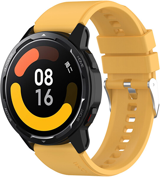 Silikonarmband für Huawei Watch GT 2/GT 3 – Gelb