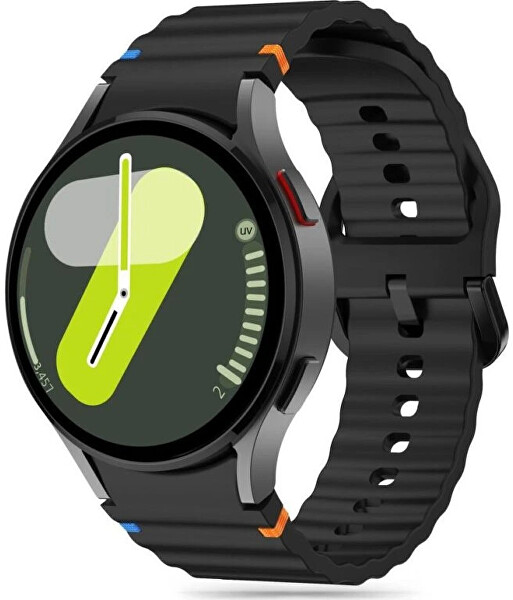Silikónový remienok pre Samsung Galaxy Watch 7 - Black