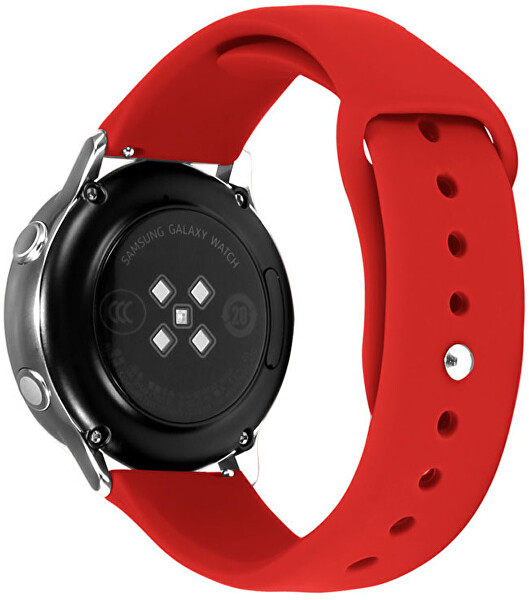 Silikonarmband für Samsung  Galaxy Watch 6/5/4 - Red