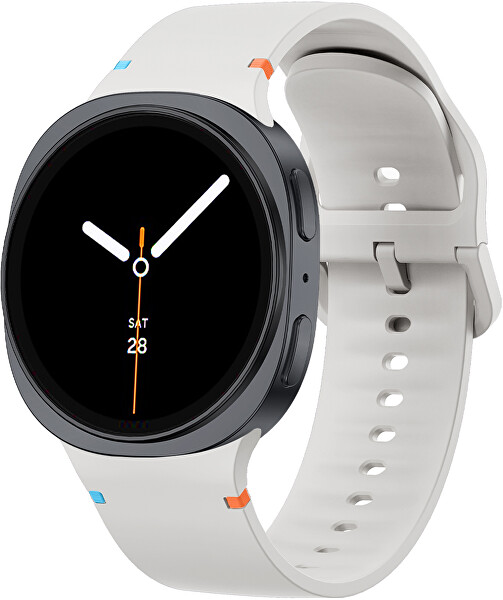 Silikonový řemínek pro Samsung Galaxy Watch8 - Bílý