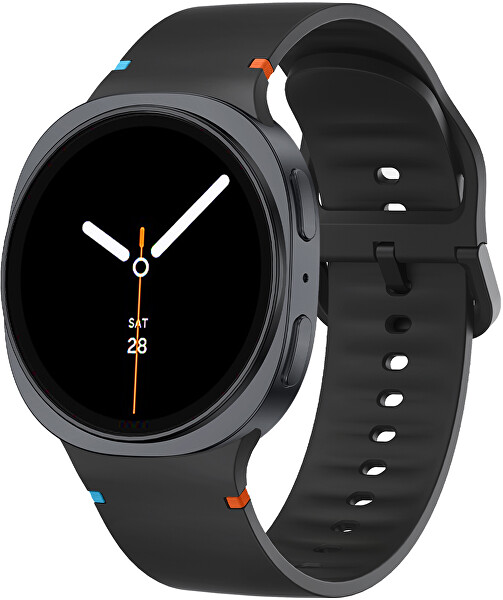 Silikonový řemínek pro Samsung Galaxy Watch8 - Černý