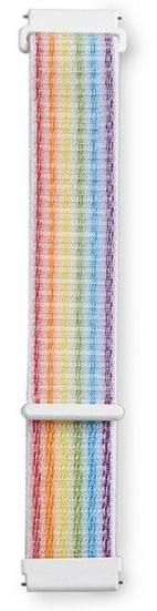 Átfűzhető óraszíj Suunto-hoz 22 mm  - Light Rainbow