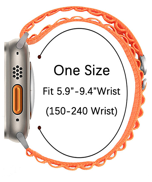 Apple watch Alpine loop straps #Gray 42/44/45/49mm