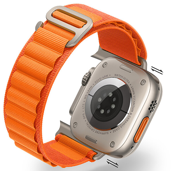 Apple watch Alpine loop straps #Orange 42/44/45/49mm