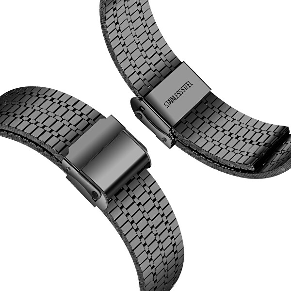 Cinturino a maglia milanese per Apple Watch 42/44/45/49 mm - Black