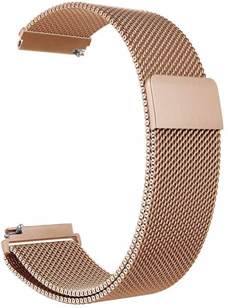 Cinturino a maglia milanese per Samsung Galaxy Watch - Rosegold 20 mm