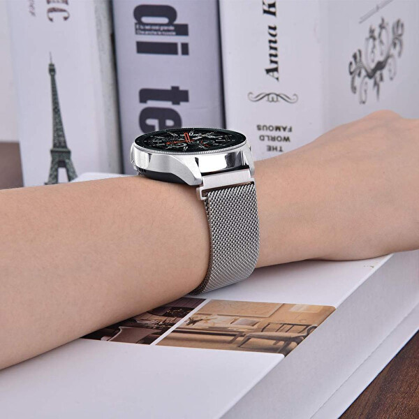 Milanaiseband für Samsung Galaxy Watch - Silver 20 mm