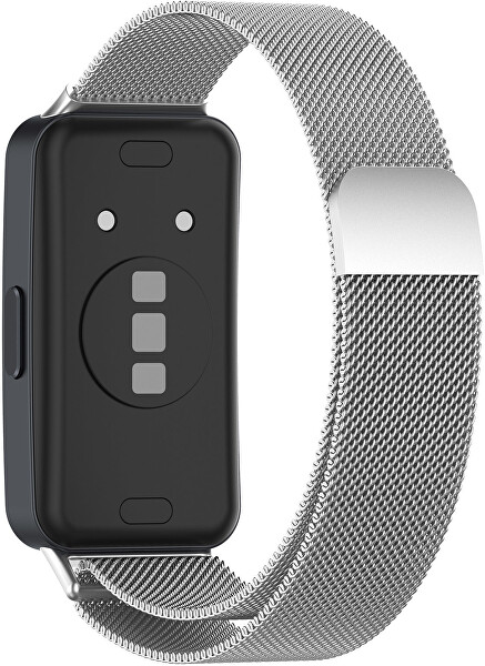 Brățară milaneză cu închidere magnetică pentru Huawei Watch Band 8 - Silver