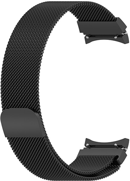 Cinturino a maglia milanese con chiusura classica per Samsung Galaxy Watch 6/5/4 - Black