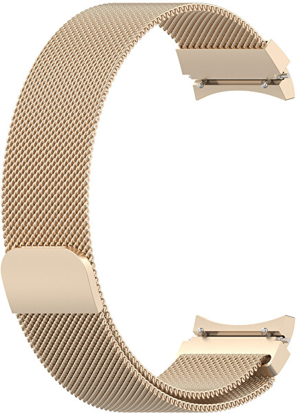 Milánói szíj, mágneses csattal Samsung Galaxy Watch 6/5/4 - Rose Gold