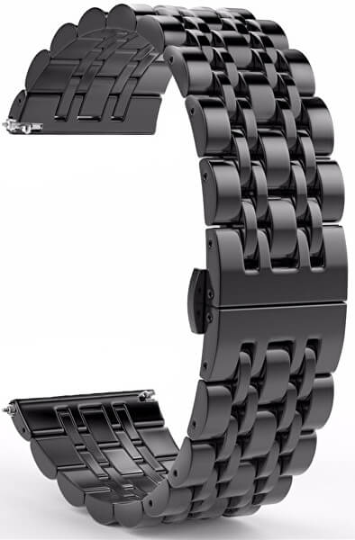 Cinturino in acciaio per Samsung Galaxy Watch - Nero 22 mm