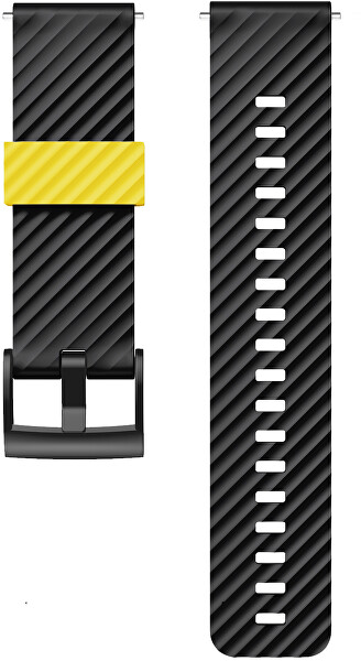 Řemínek pro Suunto 7, Suunto 9, 9 Baro a Spartan Sport - Yellow/Black