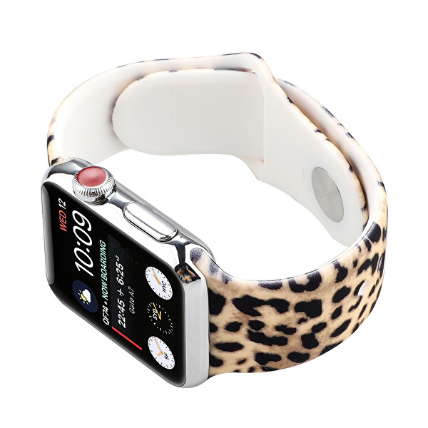 Apple Watch szilikon szíj - 42/44/45/49 mm - Cheetah