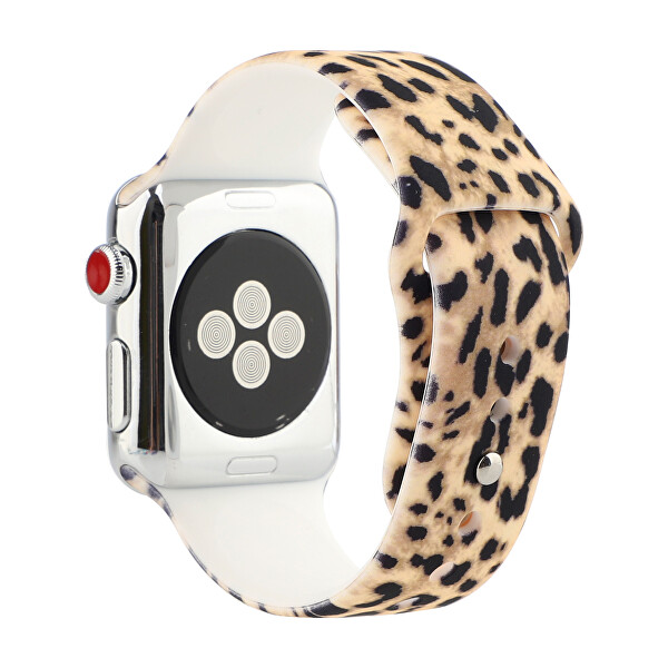 Apple Watch szilikon szíj - 42/44/45/49 mm - Cheetah