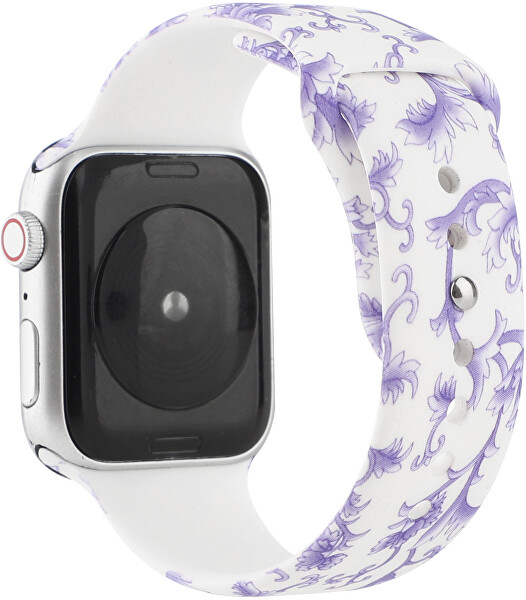 Szilikon szíj Apple Watch - Purple 42/44/45/49 mm
