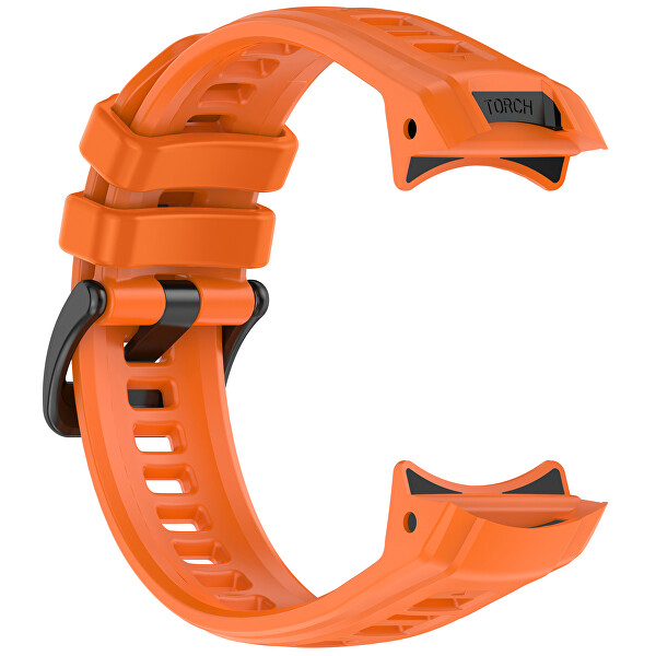 Silikonový řemínek pro Garmin Instinct 3 Solar a Instinct 3 AMOLED 45 mm - Orange