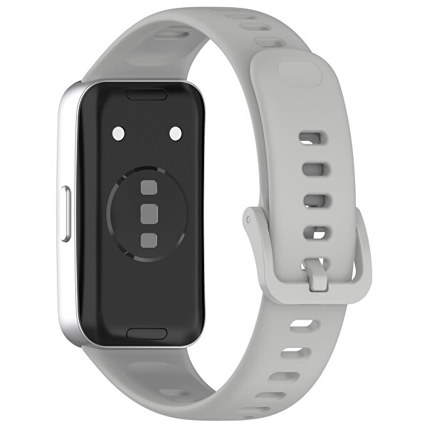 Silikonový řemínek pro Huawei Watch Band 10, 9, 8 - Grey