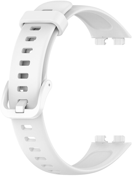 Curea din silicon pentru Huawei Watch Band 8 - White