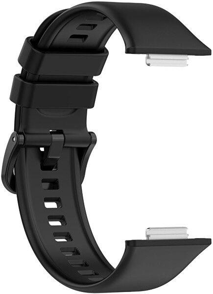 Silikonarmband für Huawei Watch FIT 2 Active – Schwarz