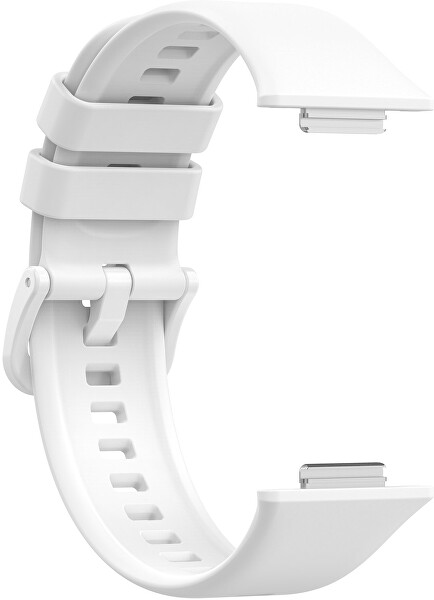 Curea din silicon pentru Huawei Watch FIT 2 Active - White