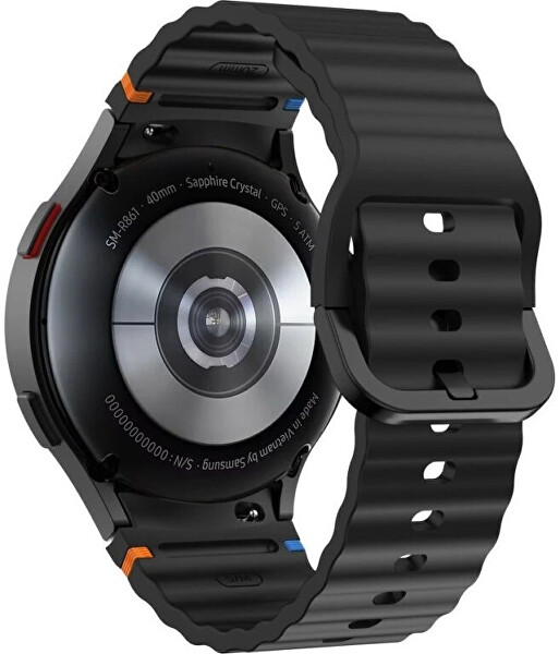 Silikónový remienok pre Samsung Galaxy Watch 7 - Black