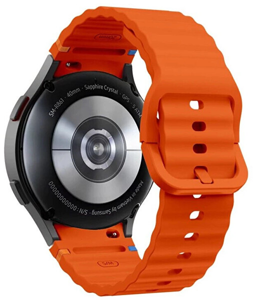 Silikonový řemínek pro Samsung Galaxy Watch 7 - Orange
