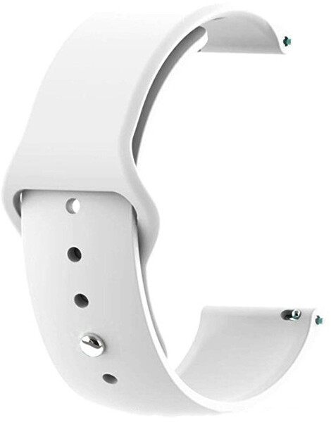 Szilikon szíj Samsung Galaxy Watch-hoz 6/5/4 - White